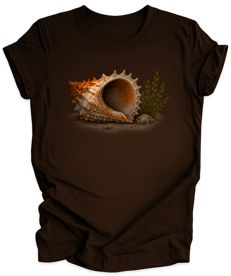Sunset Conch Shell Unisex T-Shirt