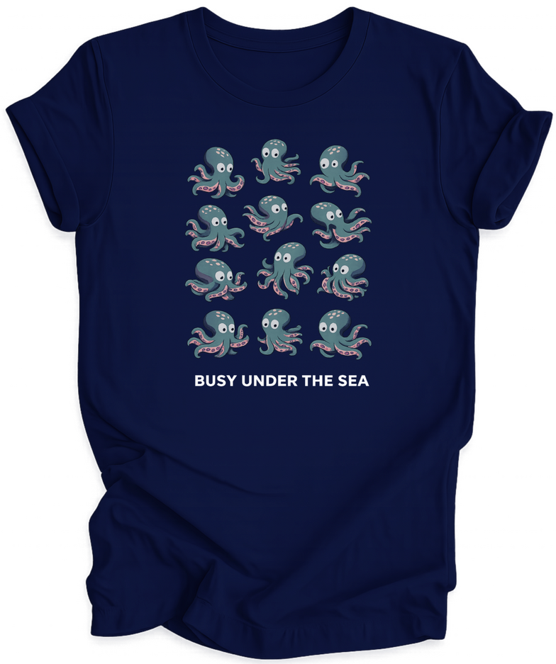 Happy Octopus Squad Unisex T-Shirt