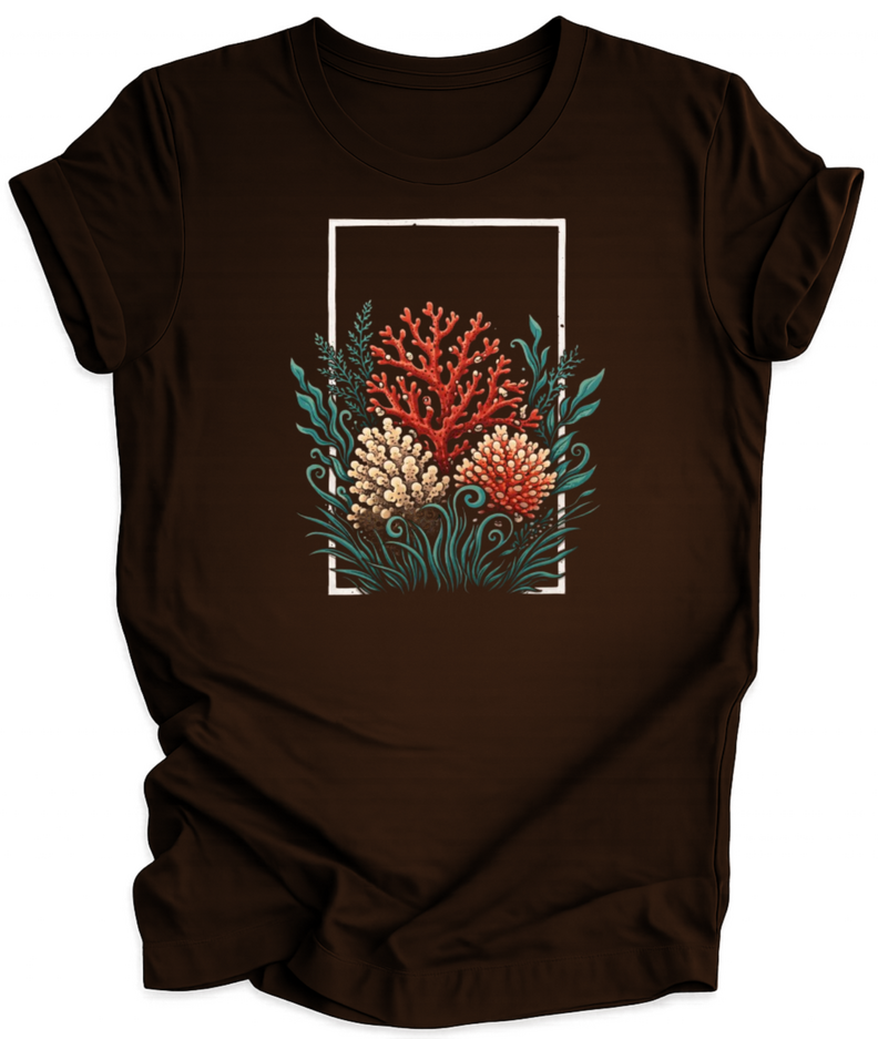 Coral Frame Garden Unisex T-Shirt